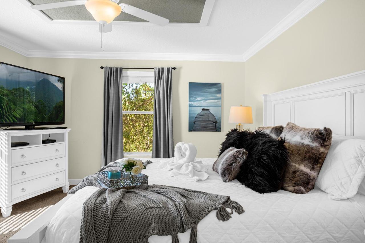 Light Yellow Home Lift Your Mood Near Disney 5Beds Кисими Екстериор снимка